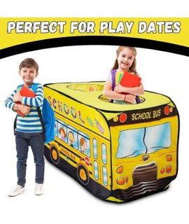 Pop Up Play School Bus