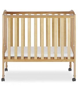 Portable Folding Mini Crib with Linens
