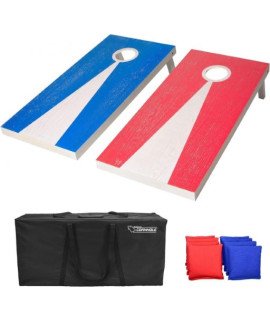 Premium Wood Cornhole Set