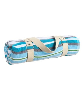 Sand-Friendly Cotton-Blend Beach Blanket