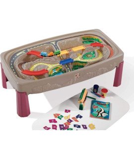 Train Table with 50 Play Pieces