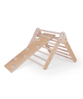 Triangle Climber with Rockwall & slide