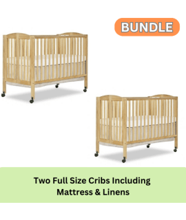 Two Full Size Cribs - Siblings & Twins