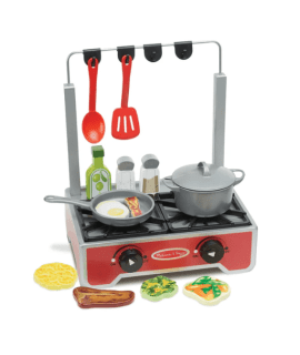 Wooden Cooktop Set by Melissa & Doug