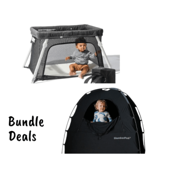 Luxury pack n play/Slumberpod Bundle