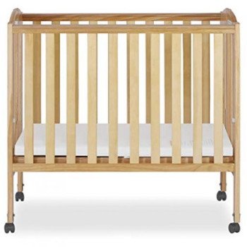 Portable Folding Mini Crib with Linens