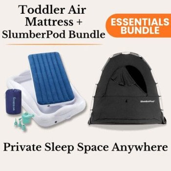 Toddler Air Mattress & Slumberpod Bundle