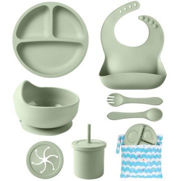 Silicone Baby Feeding Set