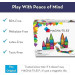 Magnetic Tiles 100-Piece Set rental in Richmond, VA
