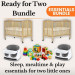 2 Full-Size Cribs + 2 Booster Seats + Toy Bundle rental in Long Island, NY