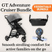 Baby Jogger GT Stroller + Parent Console + Stroller Fan Bundle rental in Connecticut
