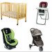 Premium Baby and Toddler Travel Package: High Chair, Toy Package, Full size wooden crib, Stroller and Car Seat  rental in Orange County, CA