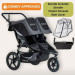 Bob Duallie Jogger Rain Cover Bundle rental in Anaheim - Disneyland