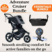 BOB Single Jogger + Parent Console + Stroller Fan Bundle rental in Connecticut