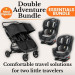Double Stroller + Toddler Car Seats Bundle rental in Flagstaff Arizona