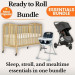 Full-Size Crib + Stroller + High Chair Bundle rental in Delaware