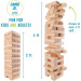 Giant Jenga rental in San Francisco, CA