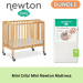 Mini Crib & Mini Newton Mattress Bundle rental in Naples, Bonita Springs, Marco Island, Ft.Myers, and Ft. Myers Beach