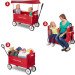 Radio Flyer Wagon rental in Naples, Bonita Springs, Marco Island, Ft.Myers, and Ft. Myers Beach