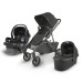 UPPAbaby Vista Double Stroller + Upper Adapters + RumbleSeat  rental in Palm Springs, CA