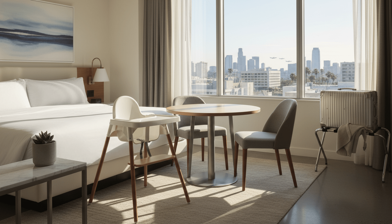 High Chair Rental in Los Angeles: Clean, Certified Baby Gear for Visiting Families