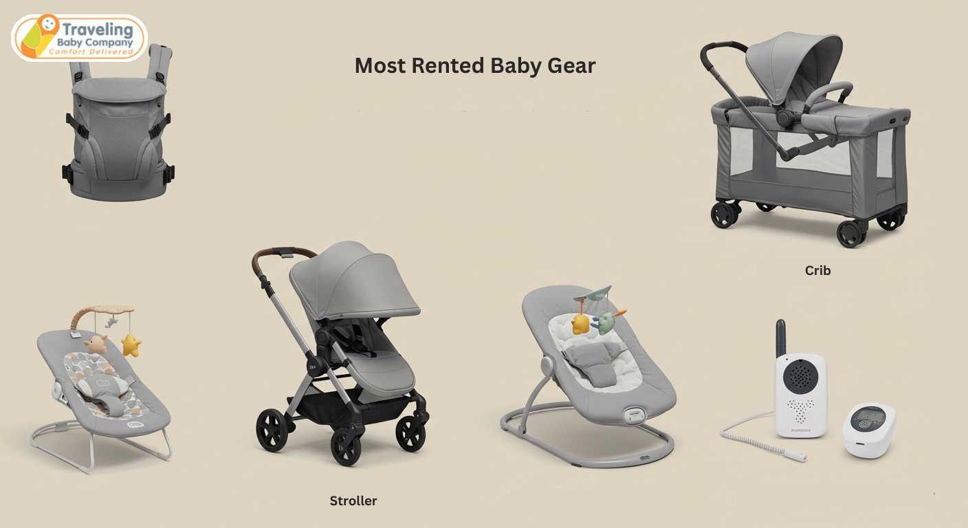 Top 5 Most Rented Baby Gear and Why Parents Love Them