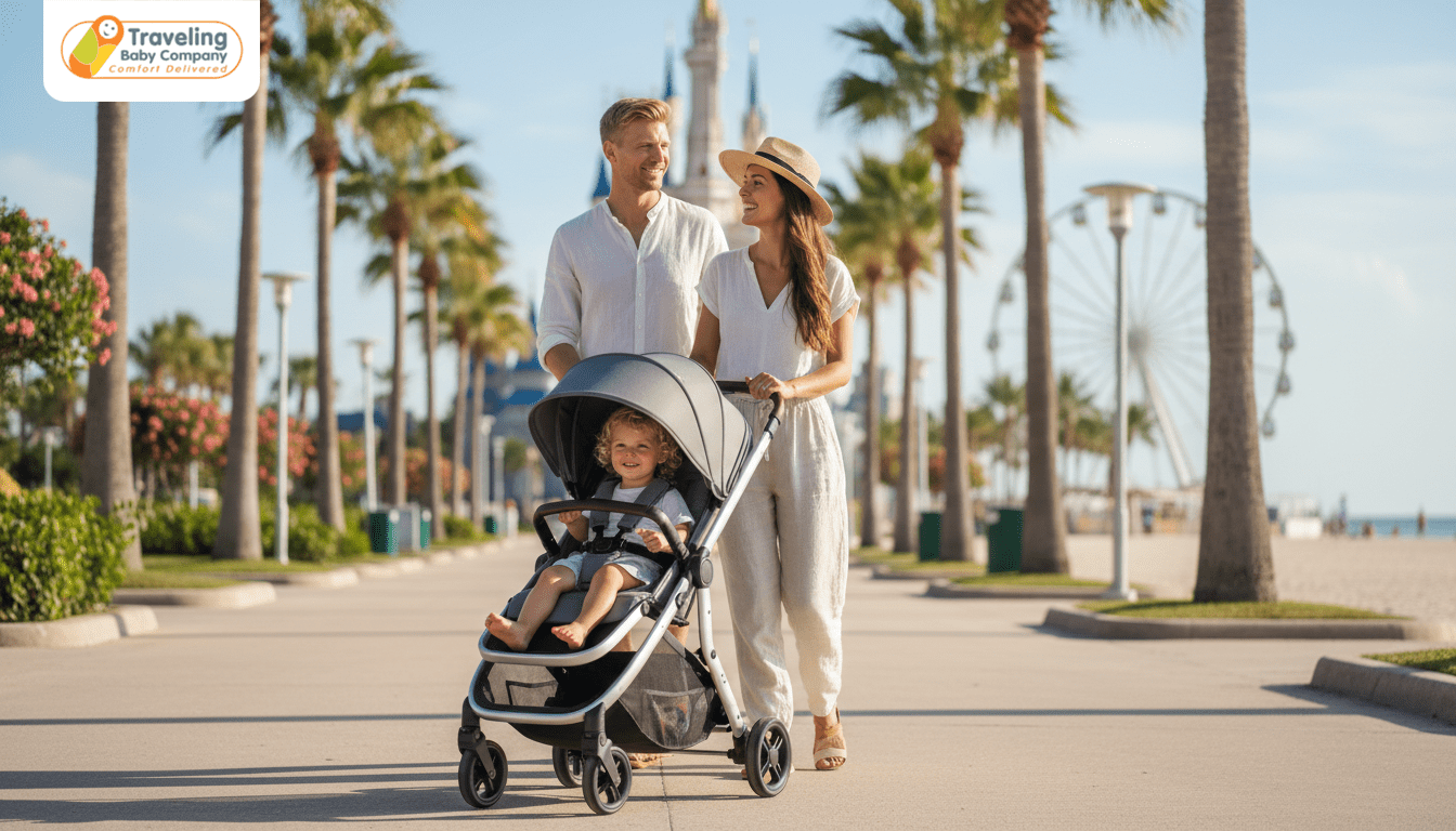Stroller Rental in FL: Convenient Baby Gear for Theme Parks, Beaches, and Vacations
