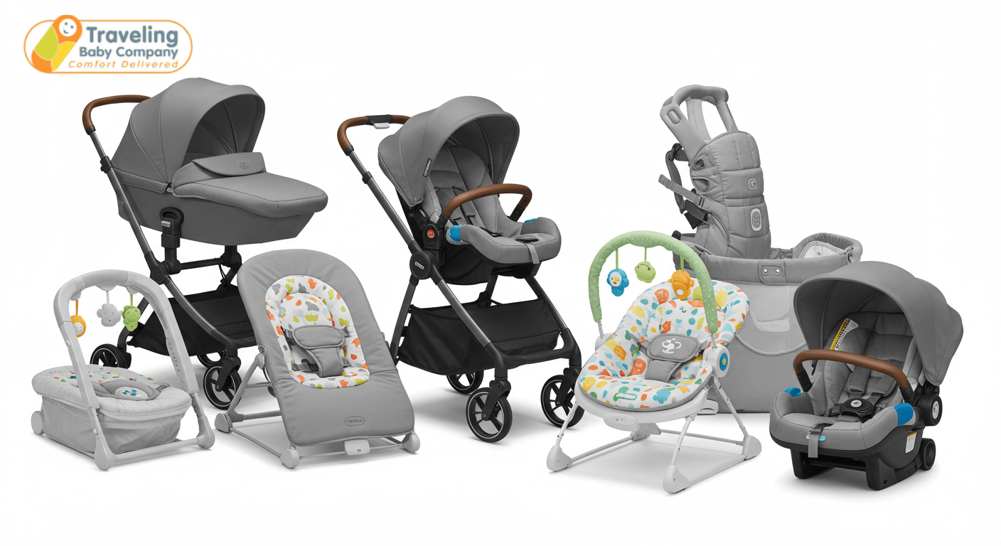 Make traveling easier with baby equipment rental.
